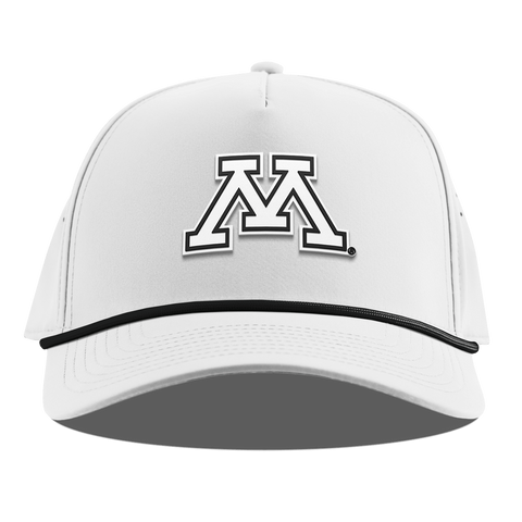 University of Minnesota "Vintage Minnesota Team Logo" Curved 5 Panel Rope White