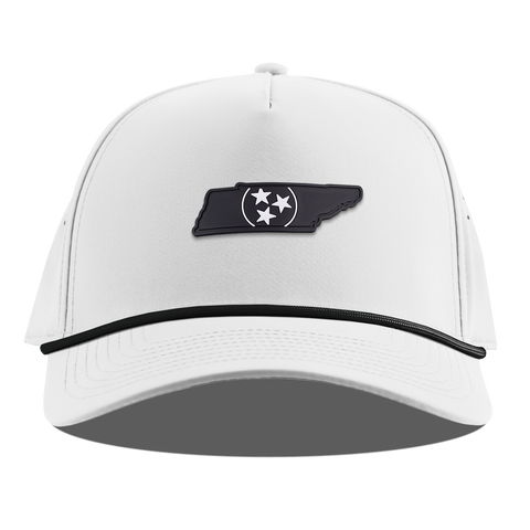 Tennessee Vintage Curved 5 Panel Rope White