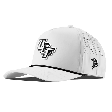 University of Central Florida "UCF Vintage Team Logo" Curved 5 Panel Rope White