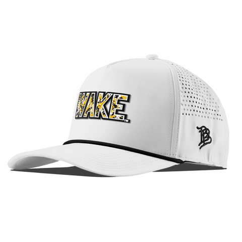 Wake Forest University "Wake Tie Dye" Curved 5 Panel Rope White