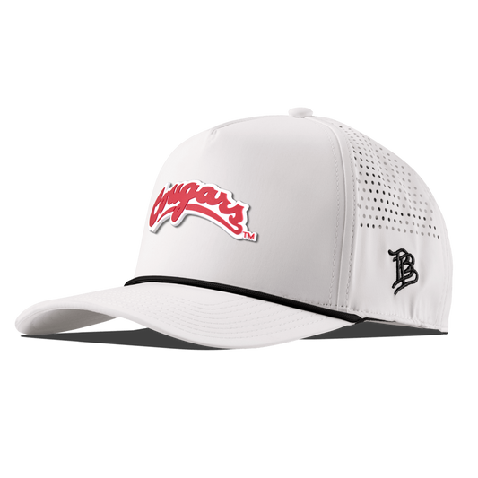 Washington State University "Washington State Cougars Script" Curved 5 Panel Rope White