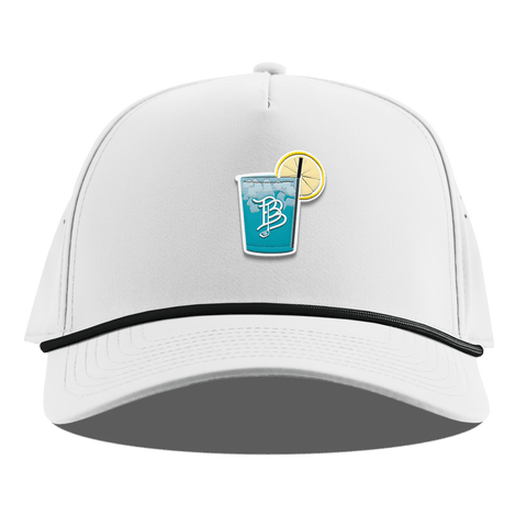 Water Hazard Curved 5 Panel Rope White