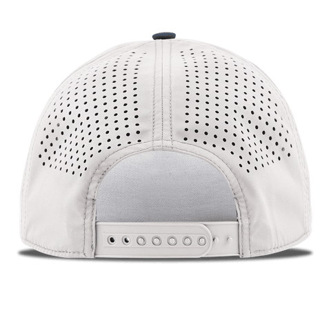 Bare Curved 5 Panel Rope Back White/Orion