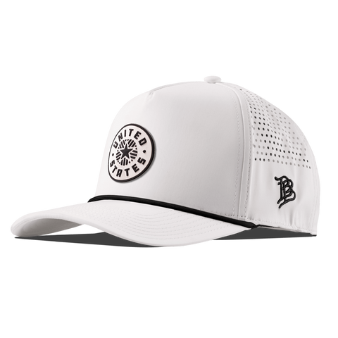 Anthem PVC Curved 5 Panel Rope White/Black