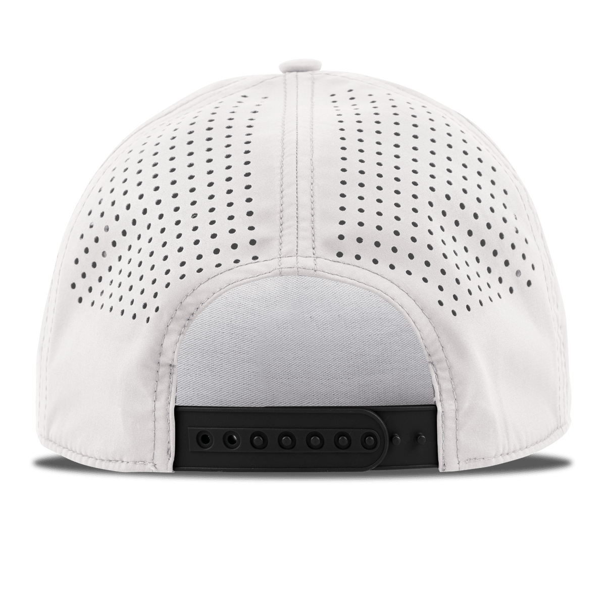 New Hampshire Stealth Curved 5 Panel Rope Back White/Black