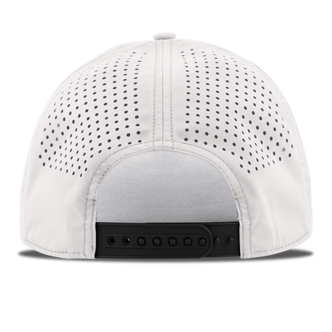 New Hampshire Stealth Curved 5 Panel Rope Back White/Black