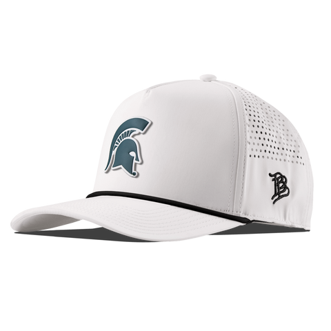 Michigan State University "Michigan State Spartan" Curved 5 Panel Rope Sky Blue/White