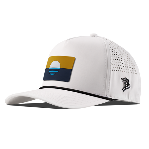 Milwaukee Flag PVC Curved 5 Panel Rope White/Black 