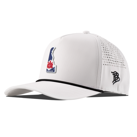 Delaware Patriot Series Curved 5 Panel Rope White/Black