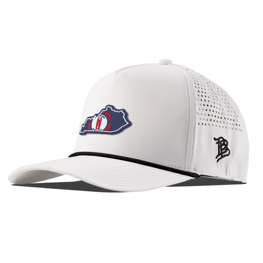 Kentucky Patriot Series Curved 5 Panel Rope White/Black