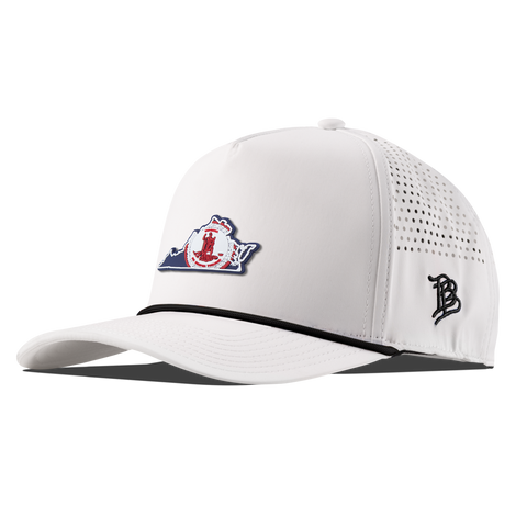 Virginia Patriot Series Curved 5 Panel Rope White/Black