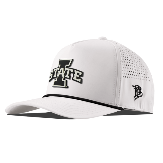 Iowa State University "Vintage Iowa State" Curved 5 Panel Rope White