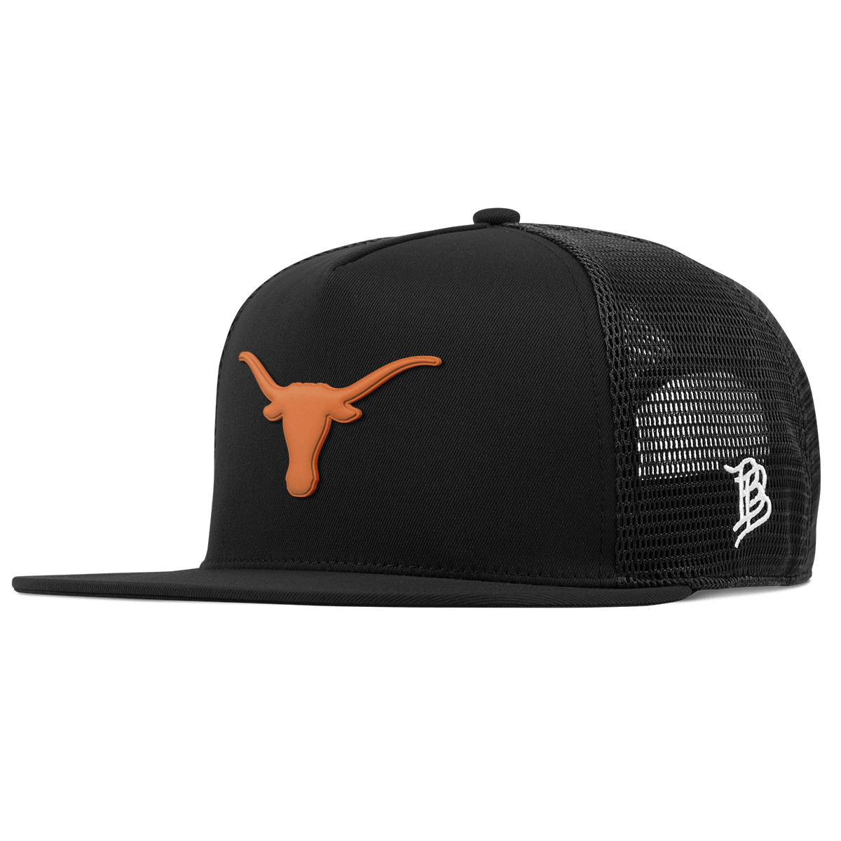 University of Texas "Texas Longhorn" Flat 5 Panel Trucker Black