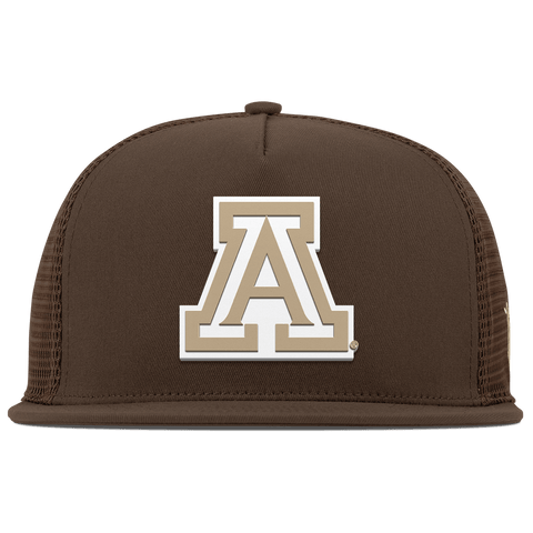 University of Arizona "Arizona Desert Series" Flat 5 Panel Trucker Brown