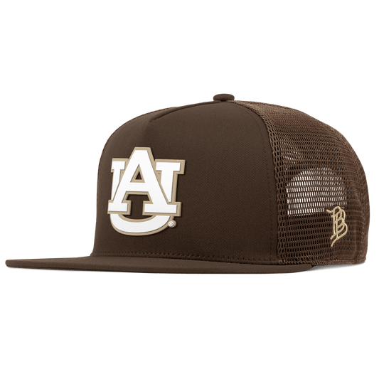 Auburn University "Auburn Desert Series" Flat 5 Panel Trucker Brown