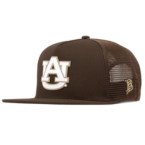 Auburn University "Auburn Desert Series" Flat 5 Panel Trucker Brown