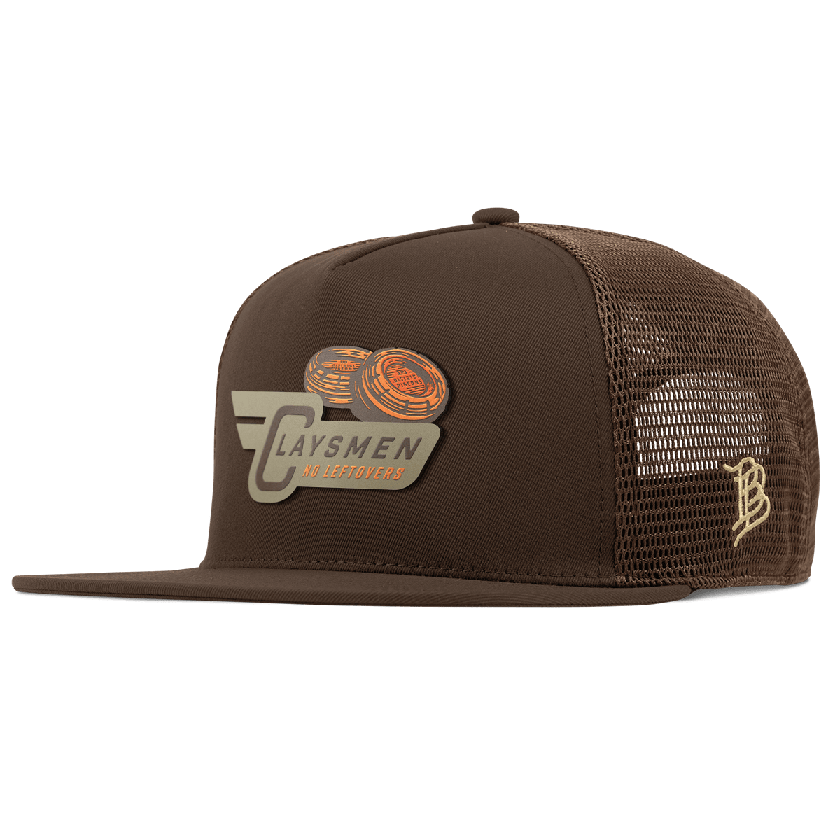 Claysmen Flat 5 Panel Trucker Brown