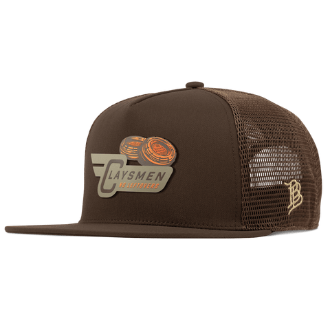Claysmen Flat 5 Panel Trucker Brown