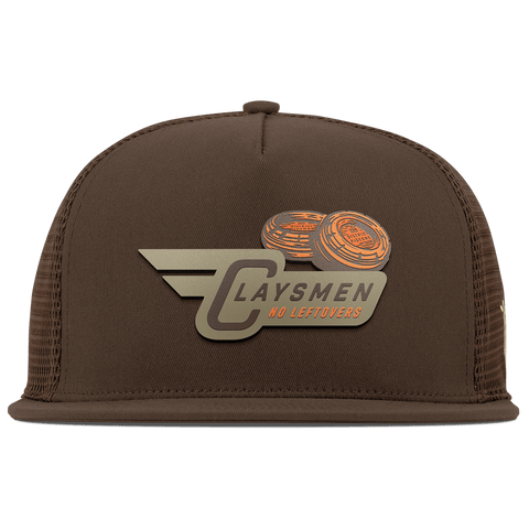 Claysmen Flat 5 Panel Trucker Brown