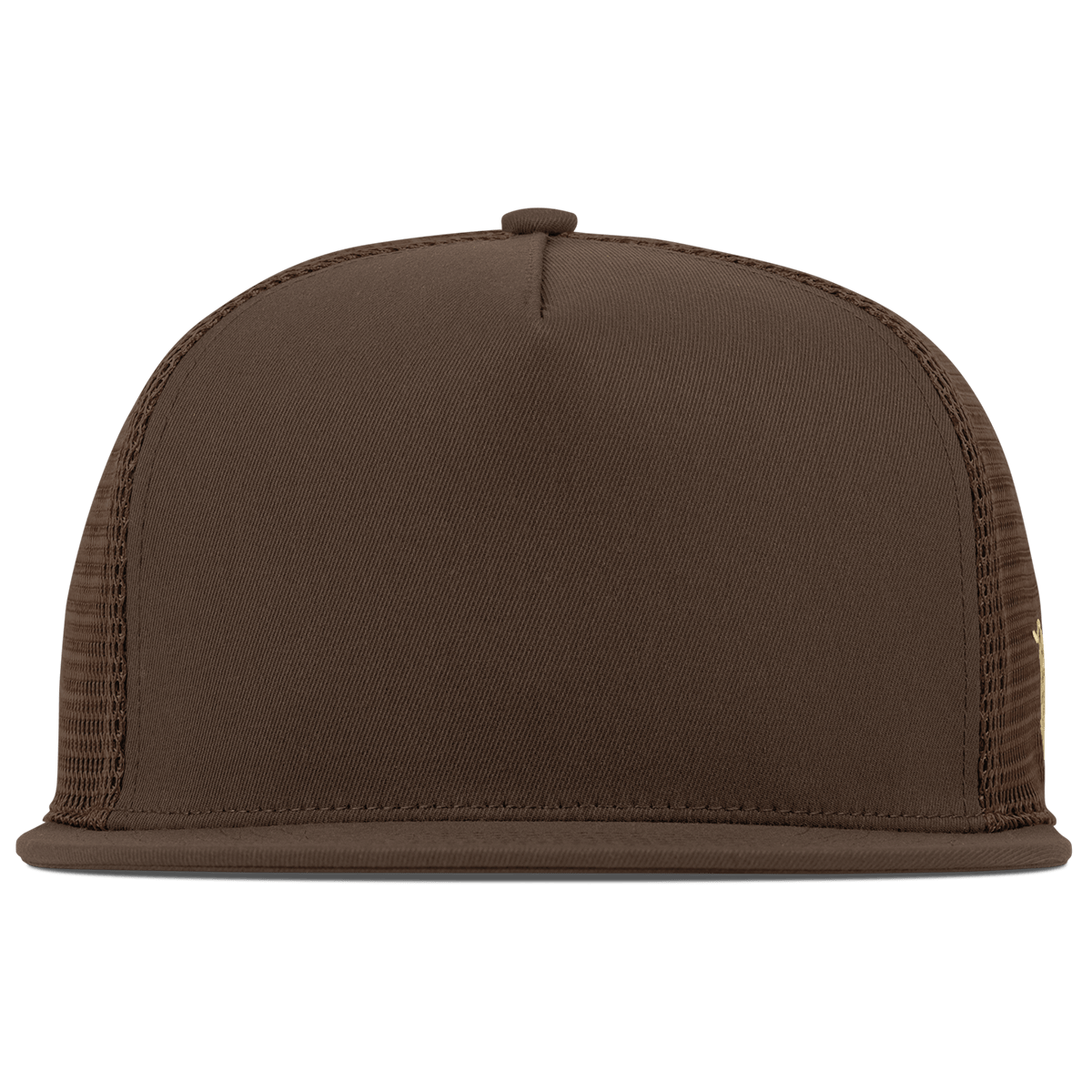 Bare Flat 5 Panel Trucker Brown