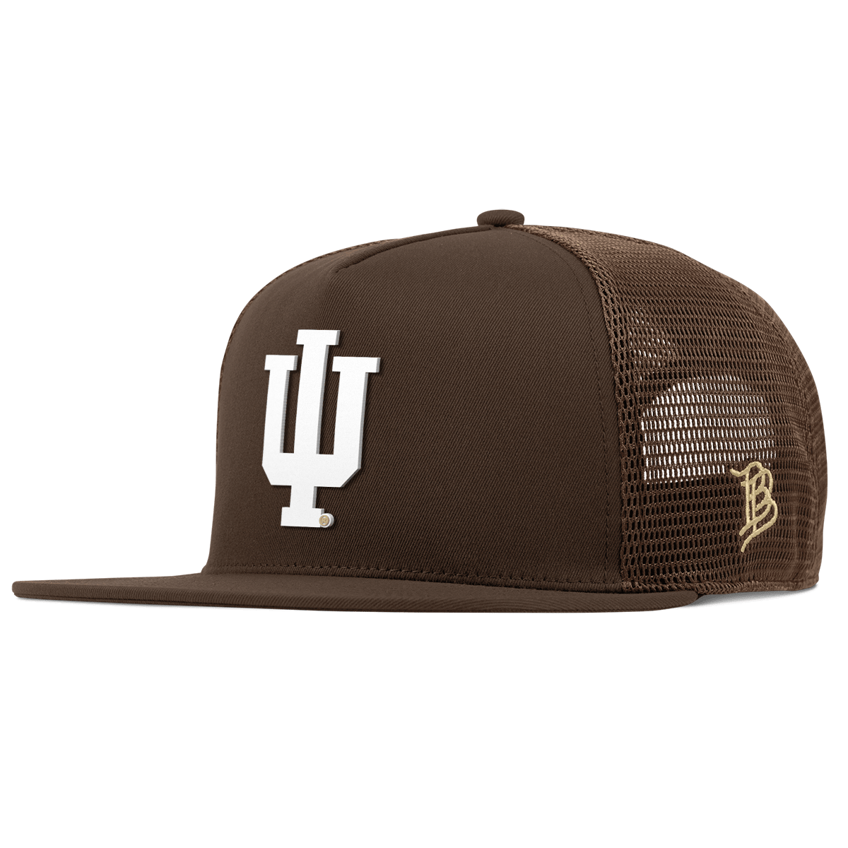 Indiana University "Indiana Desert Series" Flat 5 Panel Trucker Brown