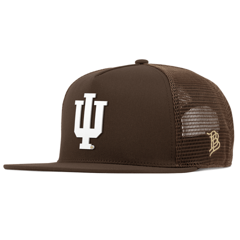 Indiana University "Indiana Desert Series" Flat 5 Panel Trucker Brown
