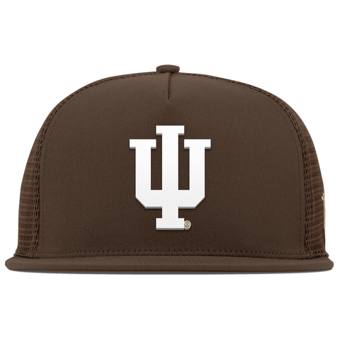 Indiana University "Indiana Desert Series" Flat 5 Panel Trucker Brown