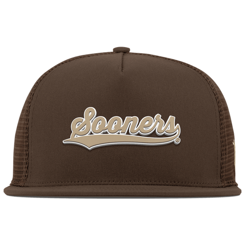 University of Oklahoma "Oklahoma Desert Series" Flat 5 Panel Trucker Brown