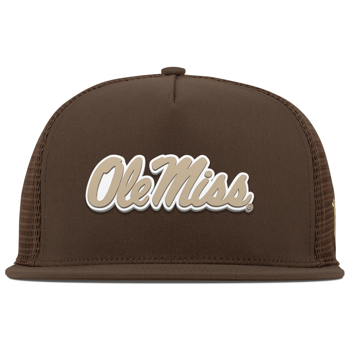 University of Mississippi "Ole Miss Desert Series" Flat 5 Panel Trucker Brown