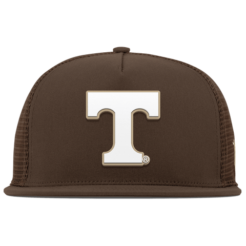 University of Tennessee "Tennessee Desert Series" Flat 5 Panel Trucker Brown