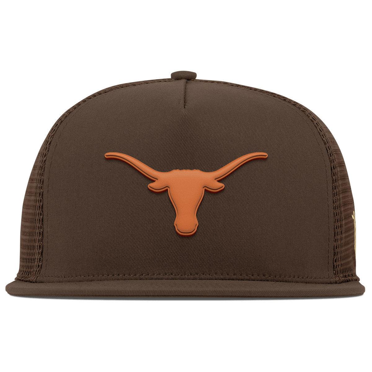 University of Texas "Texas Longhorn" Flat 5 Panel Trucker Brown