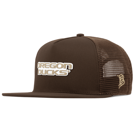 University of Oregon "Oregon Desert Series" Flat 5 Panel Trucker Brown