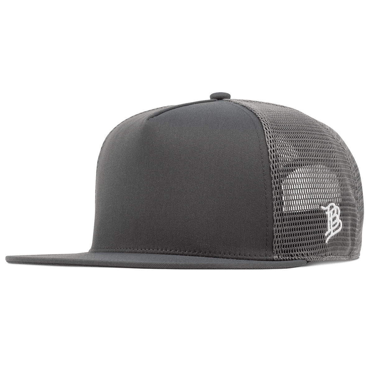 Bare Flat 5 Panel Trucker Iron