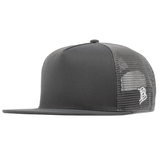 Bare Flat 5 Panel Trucker Iron