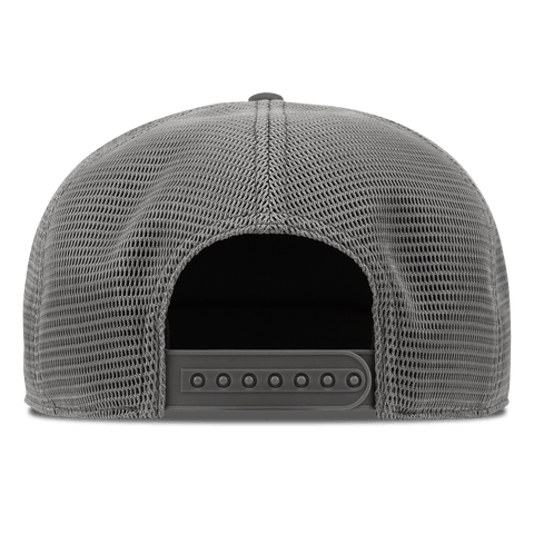 Bare Flat 5 Panel Trucker Iron