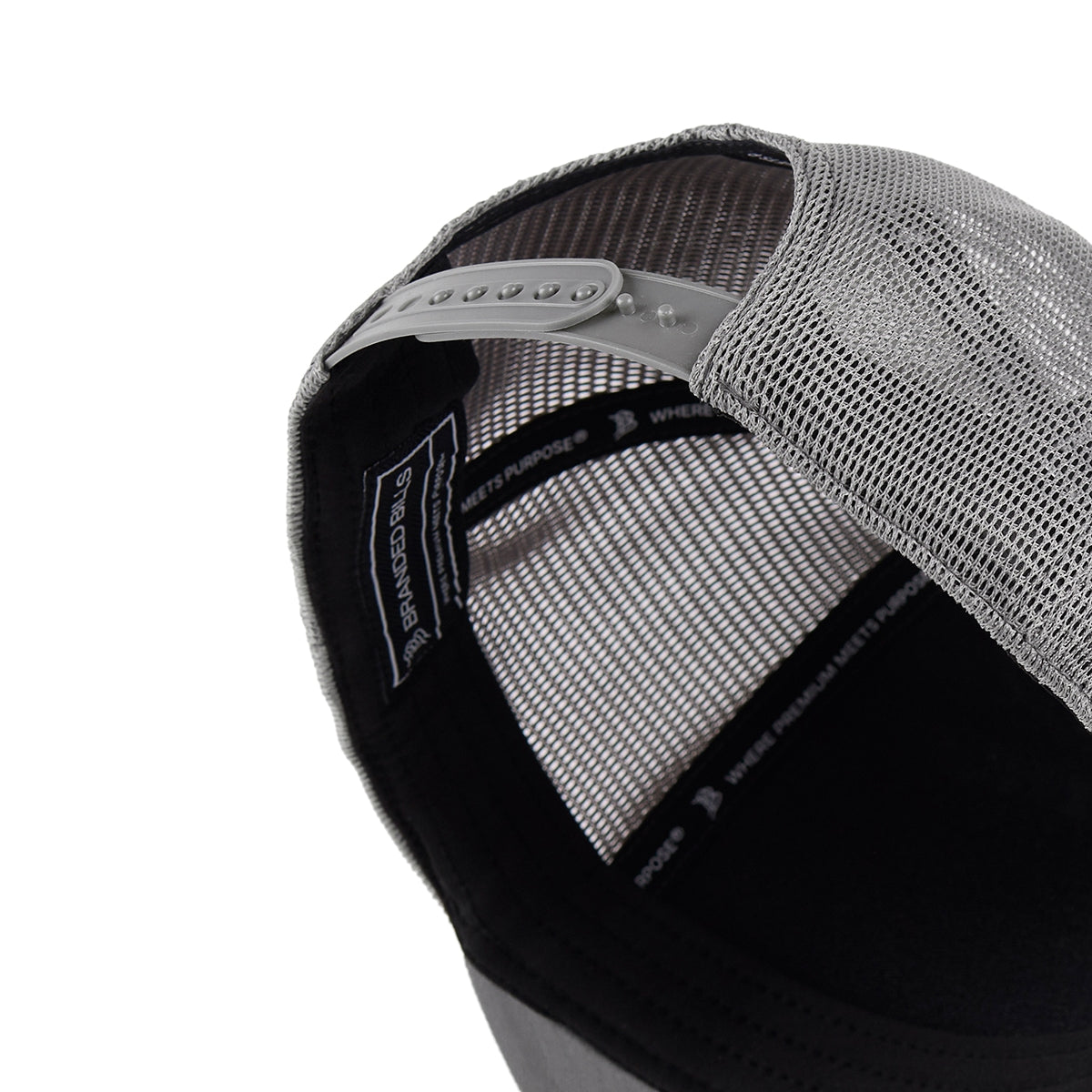 Bare Flat 5 Panel Trucker Iron
