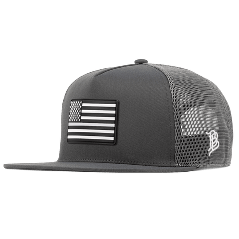 Vintage Old Glory Flat 5 Panel Trucker Iron