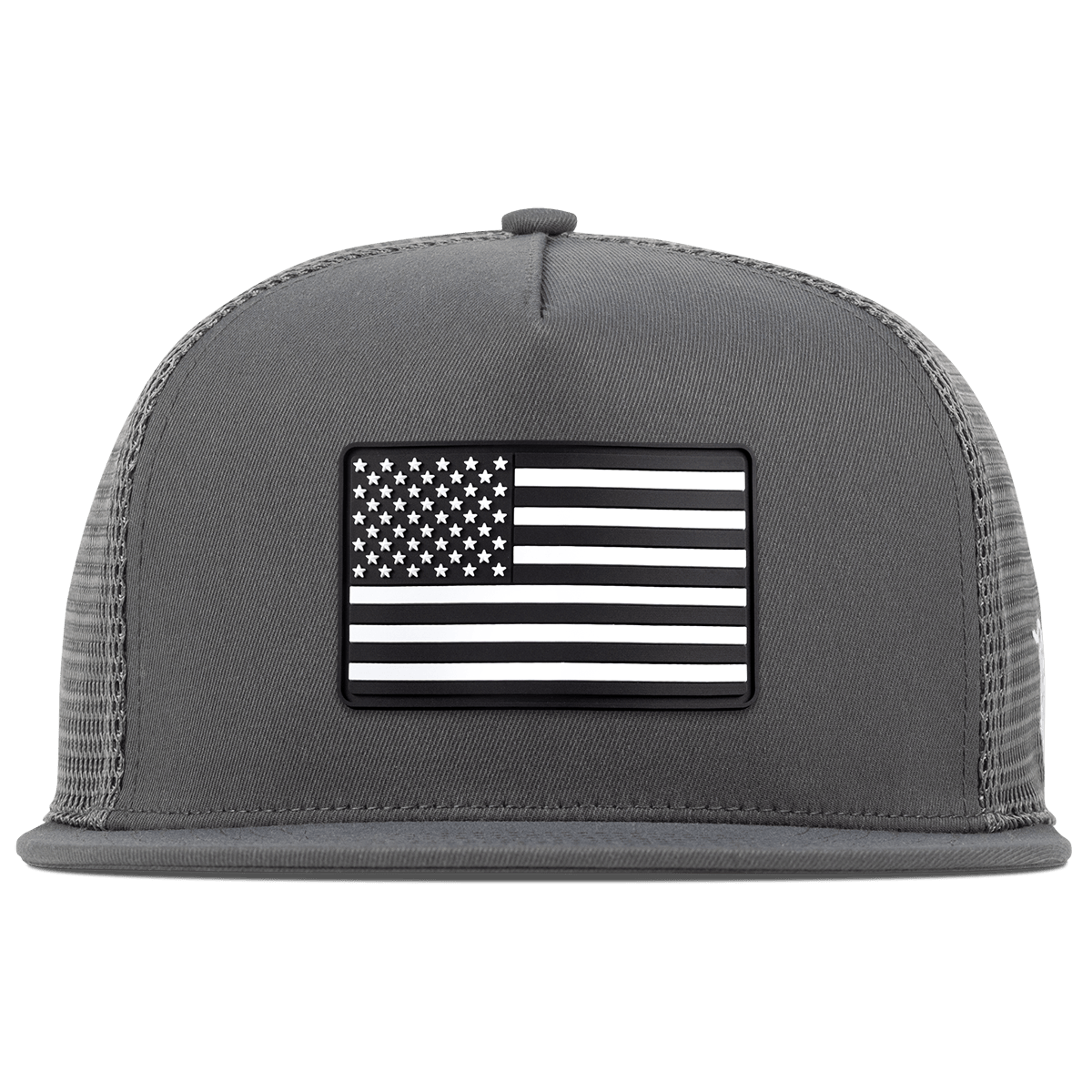 Vintage Old Glory Flat 5 Panel Trucker Iron