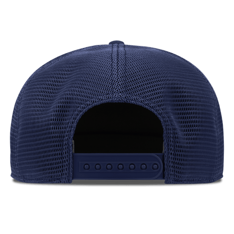 Bare Flat 5 Panel Trucker Navy