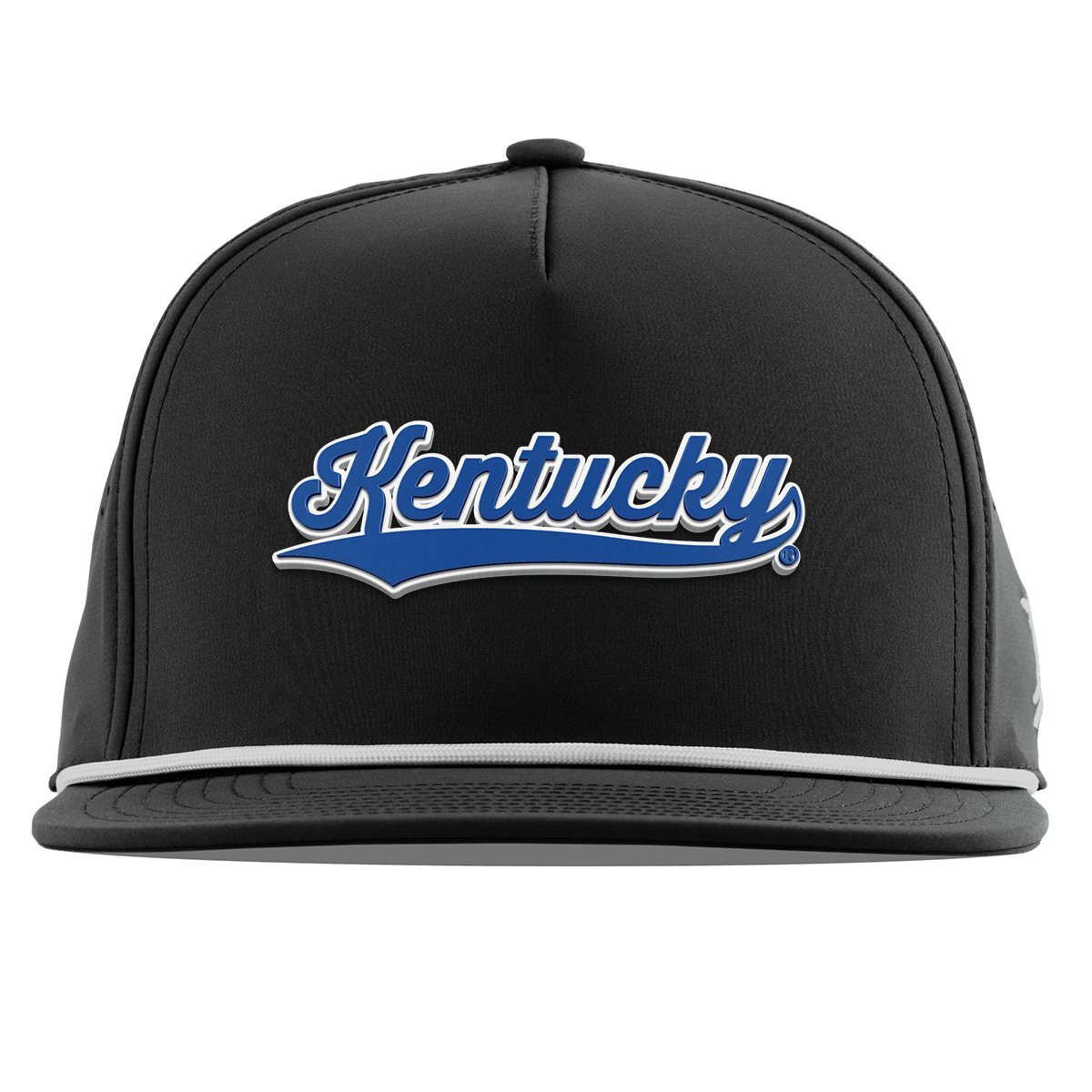 University of Kentucky "Kentucky Script" Flat 5 Panel Rope Black