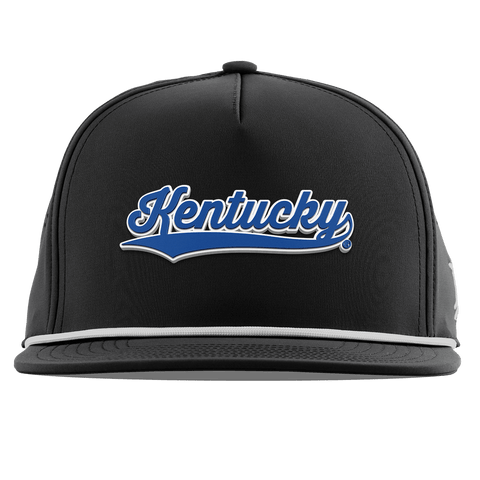 University of Kentucky "Kentucky Script" Flat 5 Panel Rope Black