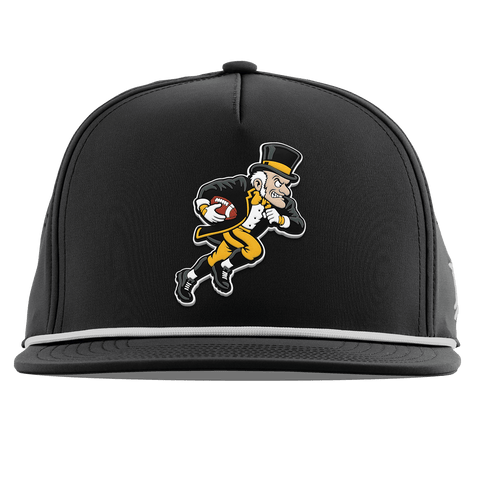 Wake Forest University "Rushing Deacon" Flat 5 Panel Rope Black