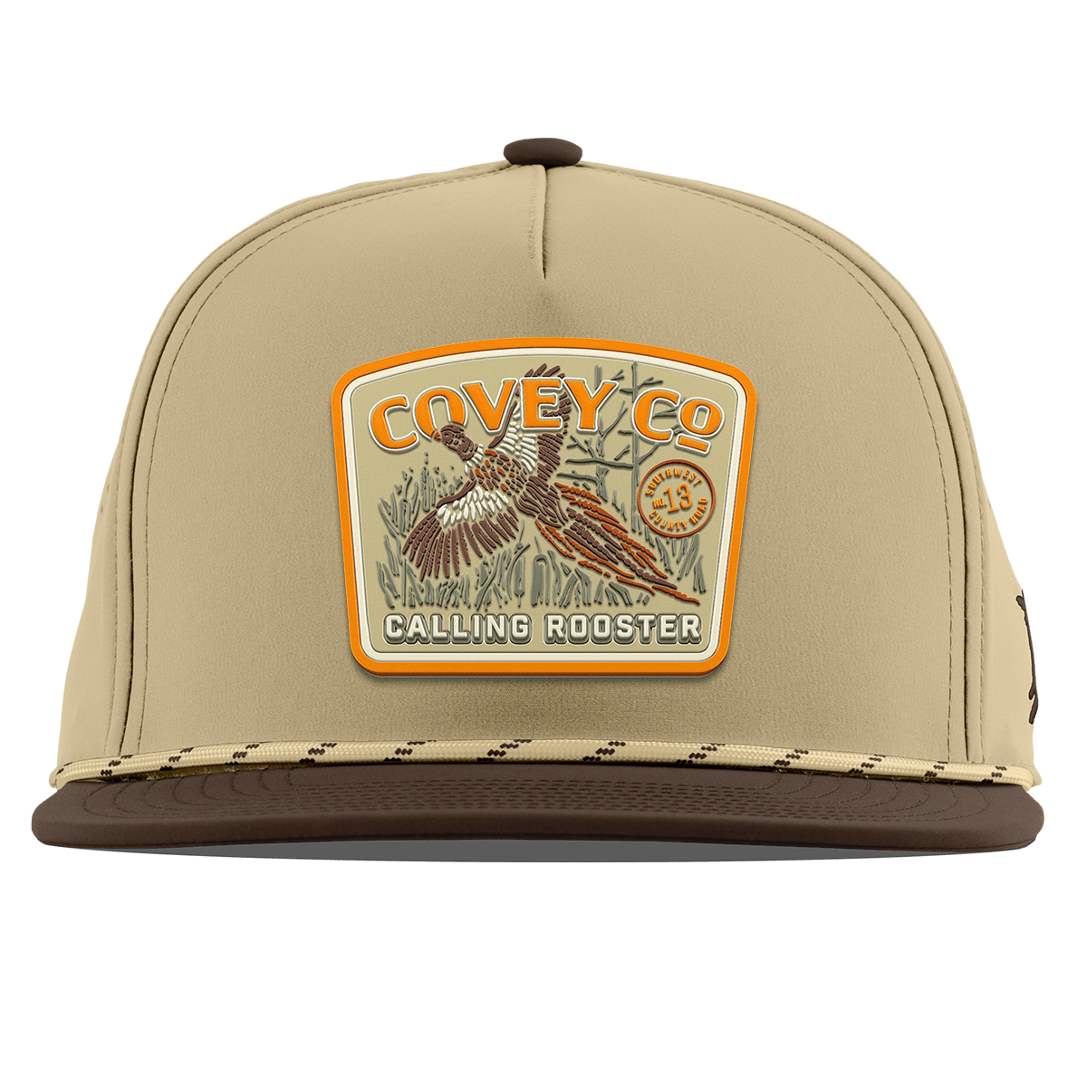 Covey Co Flat 5 Panel Rope Desert/Brown