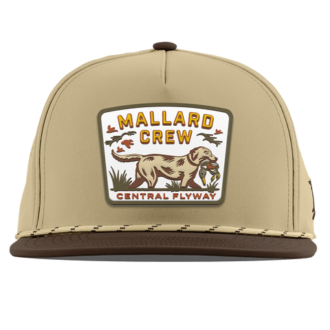 Mallard Crew Flat 5 Panel Rope Desert/Brown