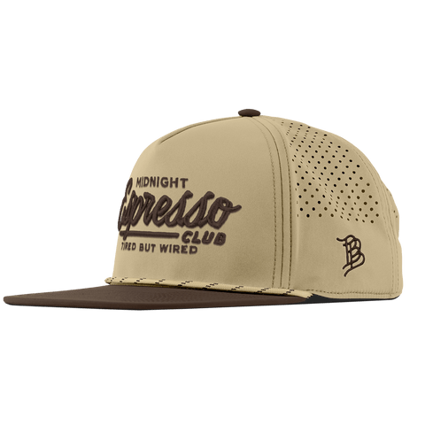 Midnight Espresso Club Flat 5 Panel Rope Desert/Brown