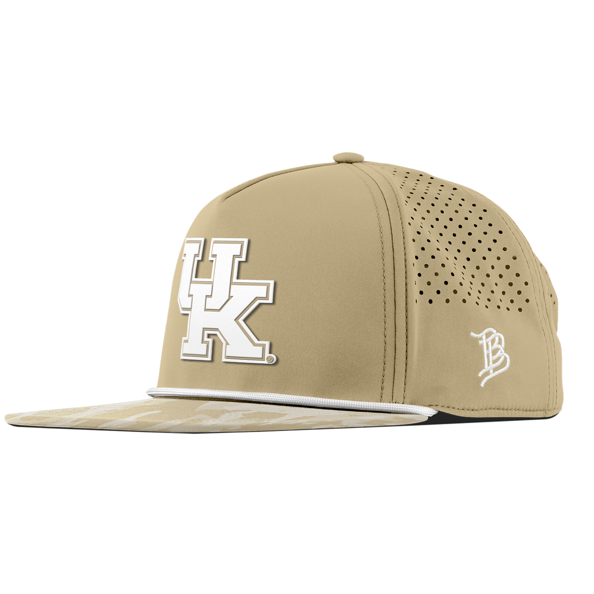 University of Kentucky "Kentucky Desert Camo Series" Flat 5 Panel Rope Desert/Desert Camo