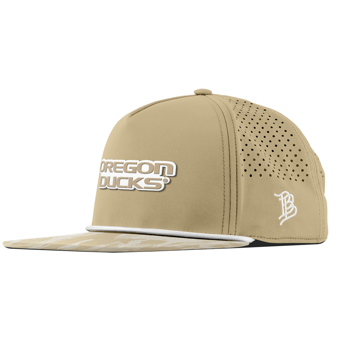 University of Oregon "Oregon Desert Camo Series" Flat 5 Panel Rope Desert/Desert Camo