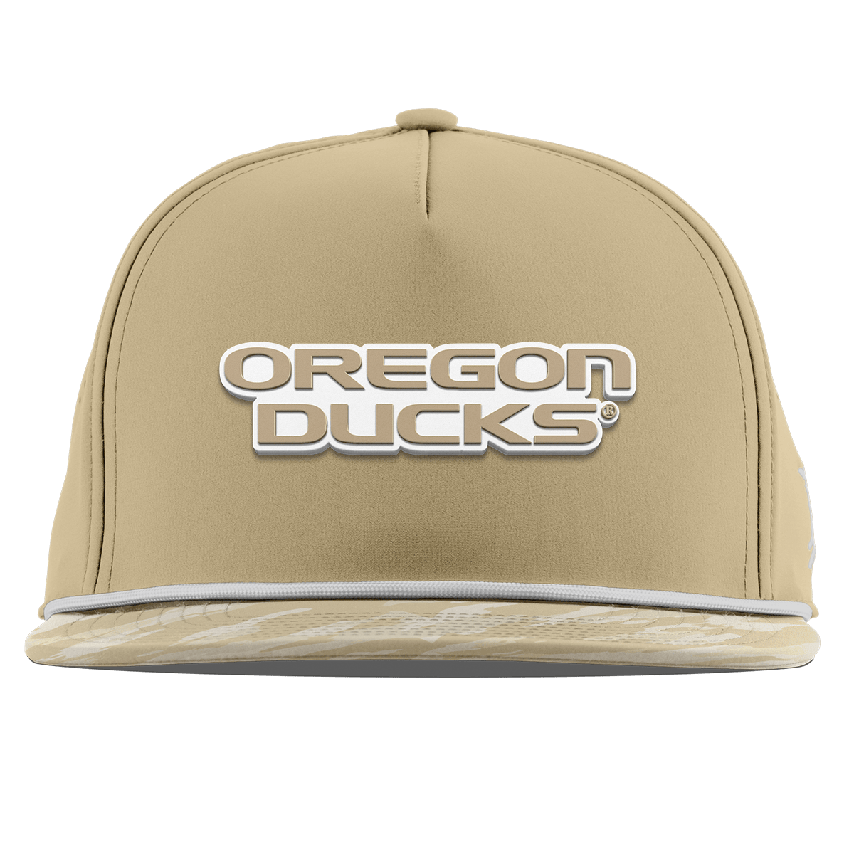 University of Oregon "Oregon Desert Camo Series" Flat 5 Panel Rope Desert/Desert Camo