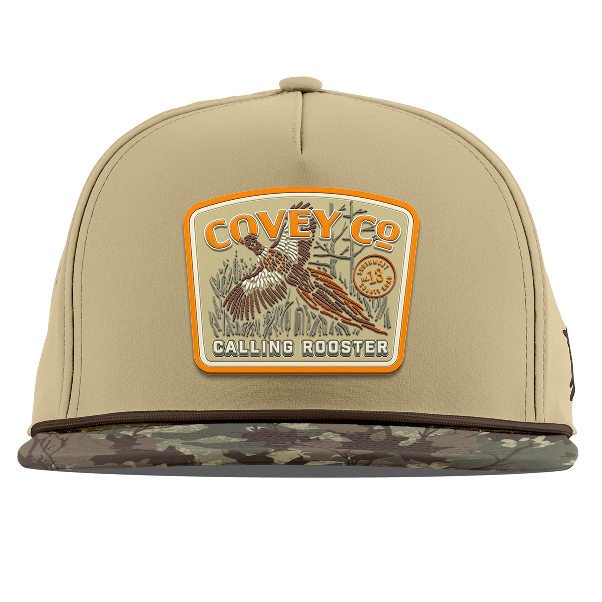 Covey Co Flat 5 Panel Rope Desert/Timber Camo