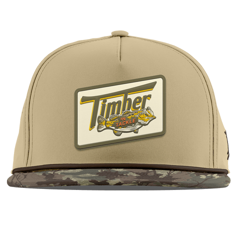Timber 'N Tackle Flat 5 Panel Rope Desert/Timber Camo